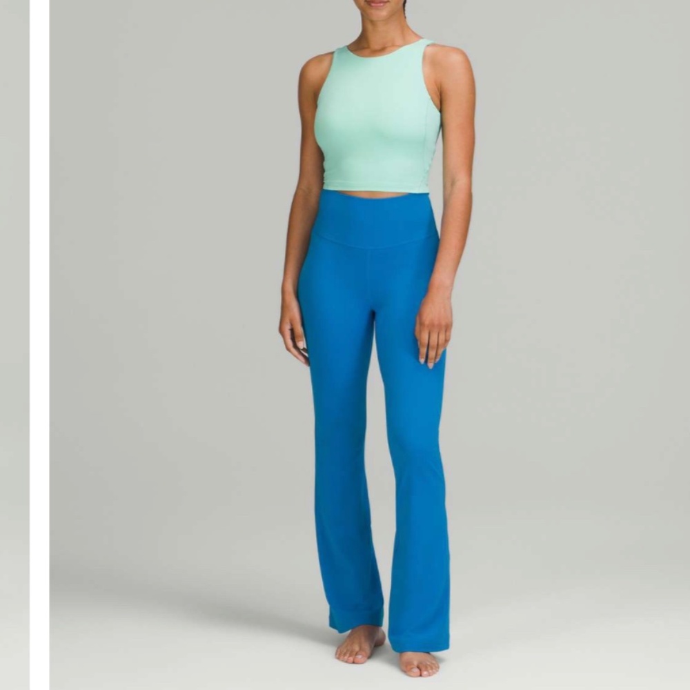 NWT Lululemon Groove Super-High-Rise Flared Pant *Nulu Poolside Size 4 PERFECT - Picture 2 of 5